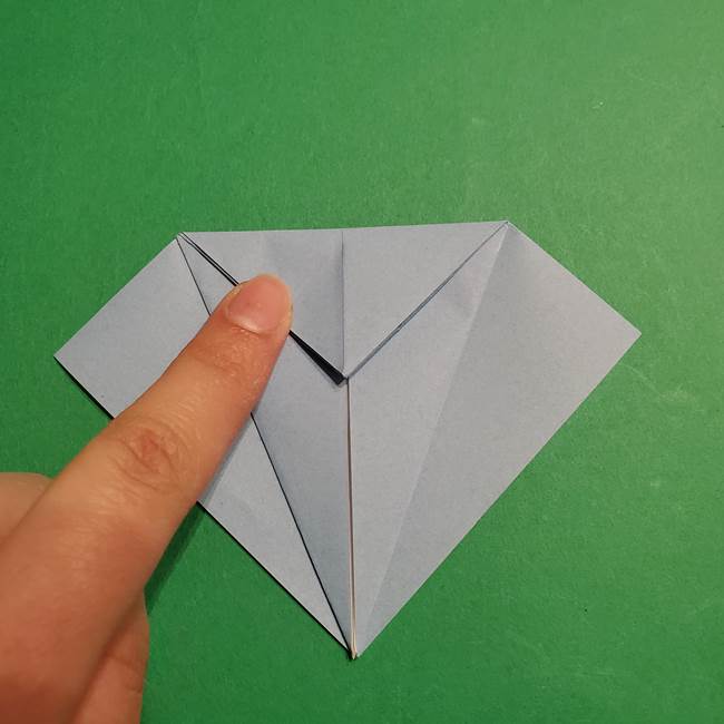 折り紙のポケモン カメックスの折り方作り方(12)