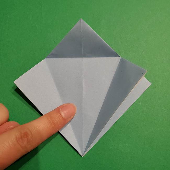 折り紙のポケモン カメックスの折り方作り方(13)