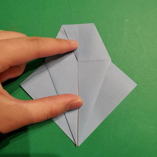 折り紙のポケモン カメックスの折り方作り方(17)