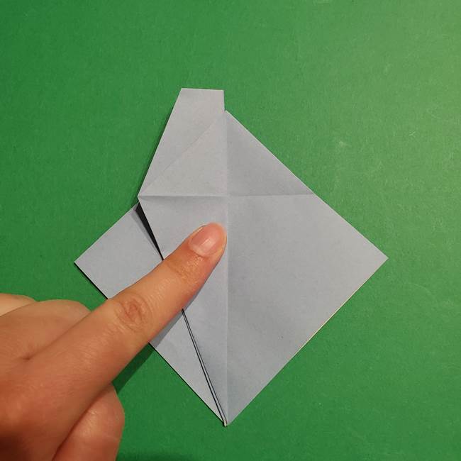 折り紙のポケモン カメックスの折り方作り方(19)