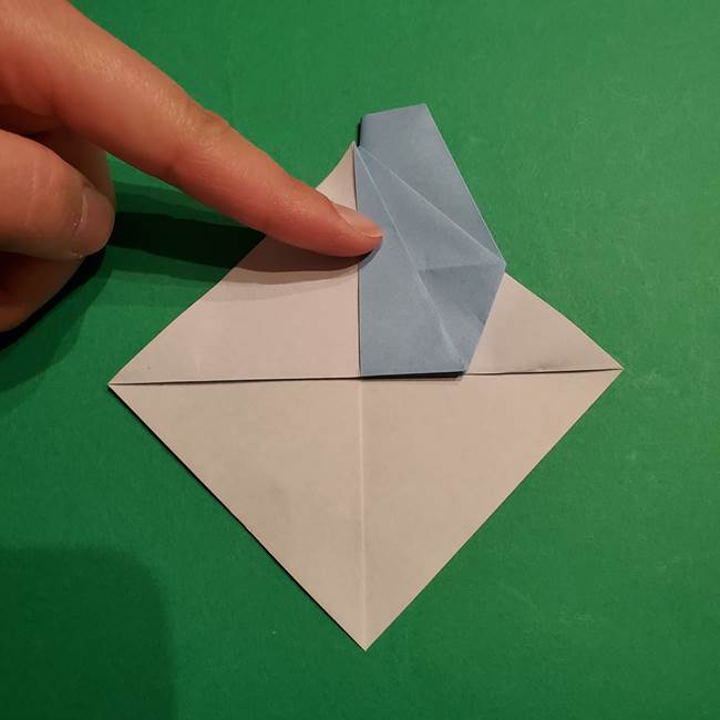 折り紙のポケモン カメックスの折り方作り方(23)