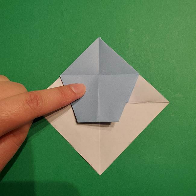 折り紙のポケモン カメックスの折り方作り方(25)