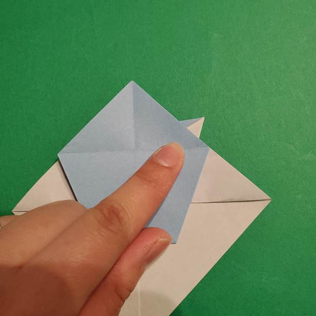 折り紙のポケモン カメックスの折り方作り方(29)