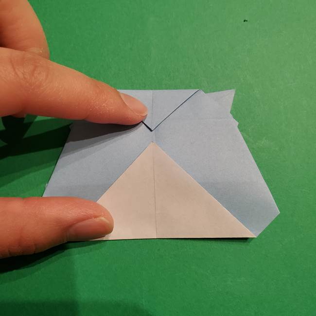折り紙のポケモン カメックスの折り方作り方(40)