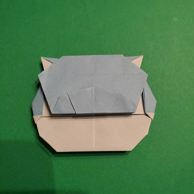 折り紙のポケモン カメックスの折り方作り方(44)