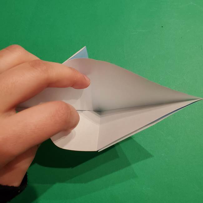 折り紙のポケモン カメックスの折り方作り方(8)