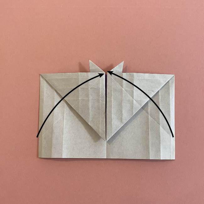 折り紙の兜(かぶと) 中級者向けの折り方作り方 (21)