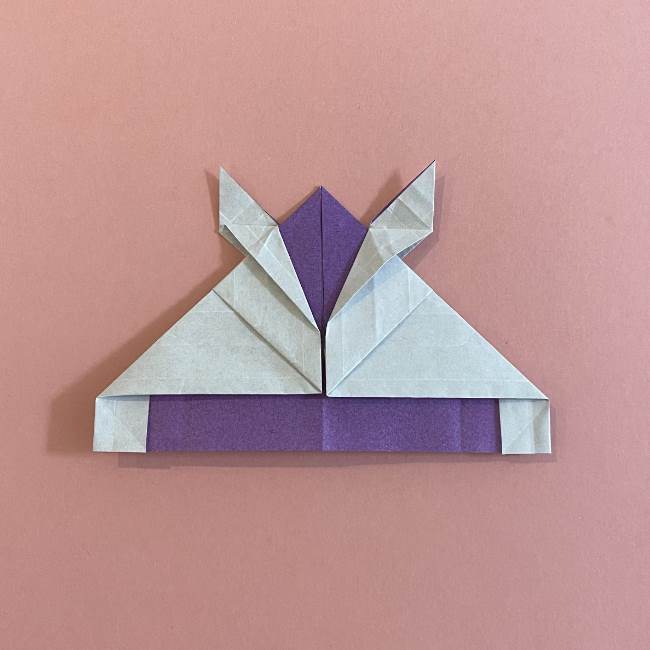 折り紙の兜(かぶと) 中級者向けの折り方作り方 (26)
