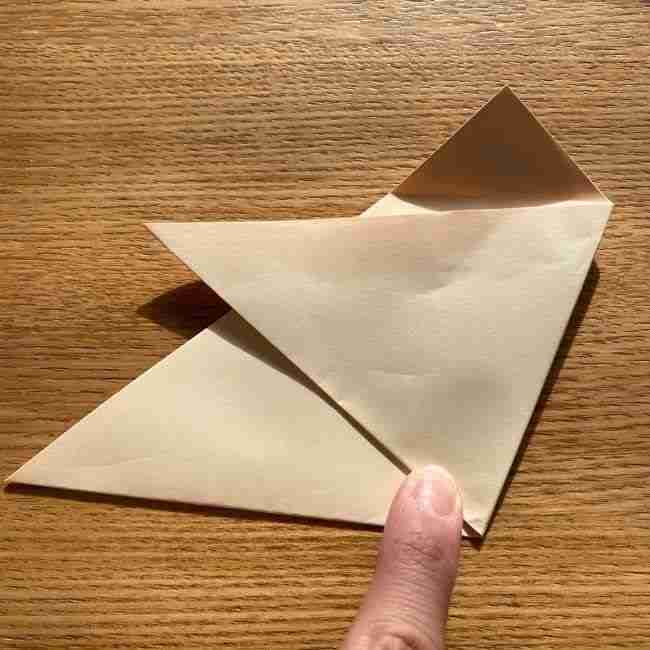 桜の折り紙 メッセージカードの折り方作り方 (10)