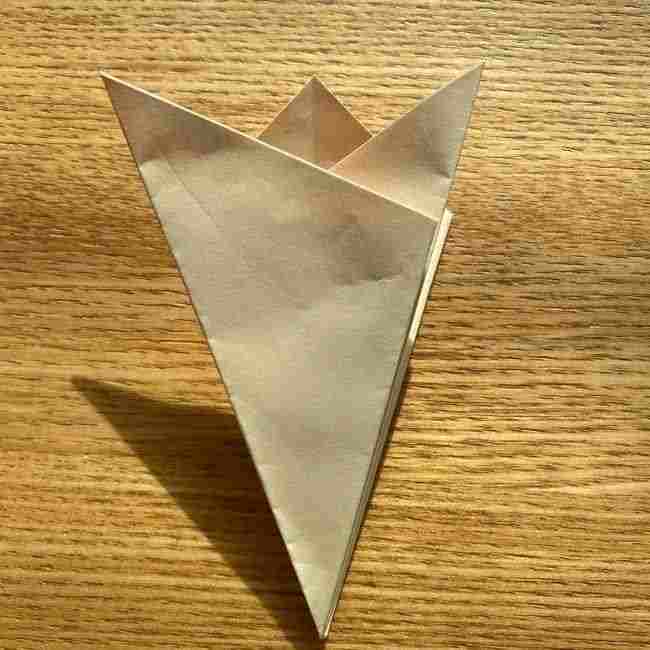 桜の折り紙 メッセージカードの折り方作り方 (13)