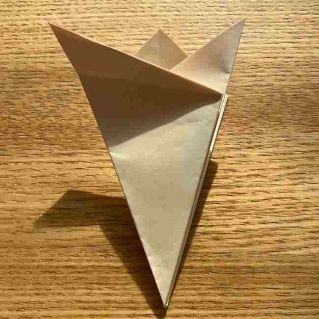 桜の折り紙 メッセージカードの折り方作り方 (16)
