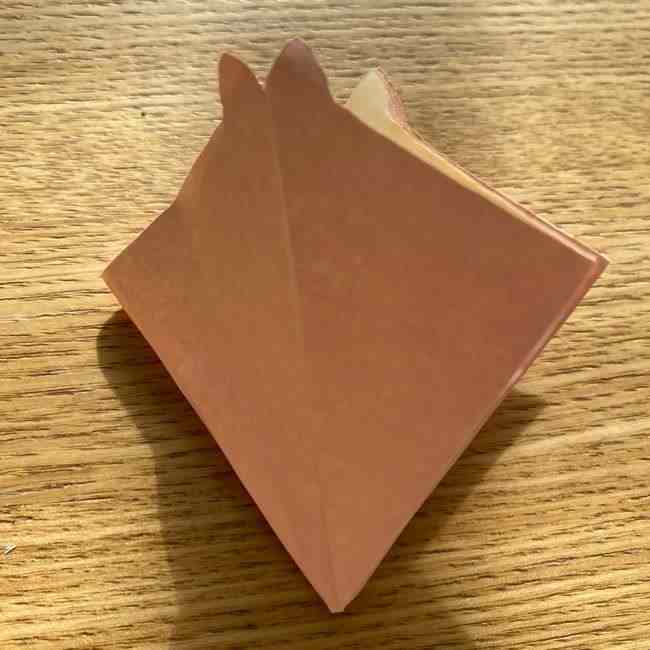 桜の折り紙 メッセージカードの折り方作り方 (23)