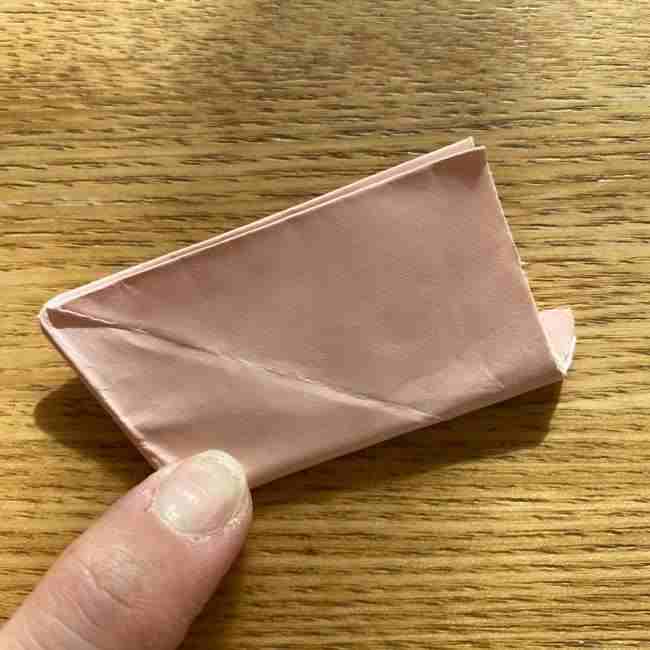 桜の折り紙 メッセージカードの折り方作り方 (26)
