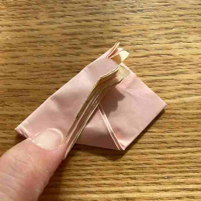 桜の折り紙 メッセージカードの折り方作り方 (29)