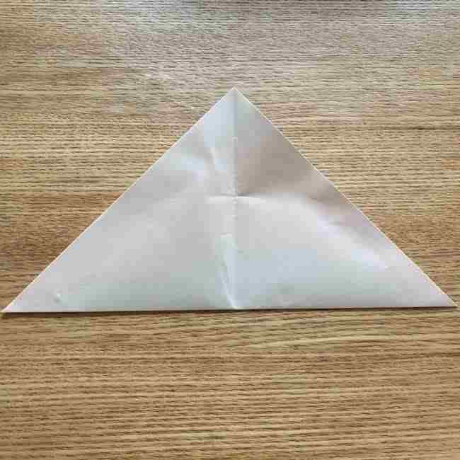 桜の折り紙 メッセージカードの折り方作り方 (6)