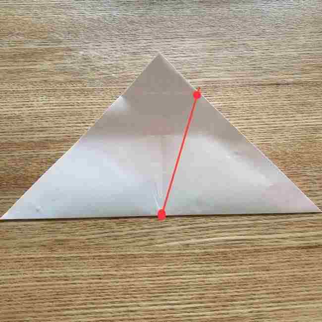 桜の折り紙 メッセージカードの折り方作り方 (9)