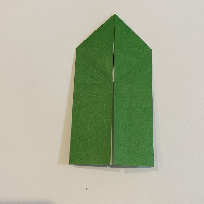 跳ねないカエルの折り紙＊折り方作り方 (13)