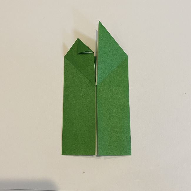 跳ねないカエルの折り紙＊折り方作り方 (15)