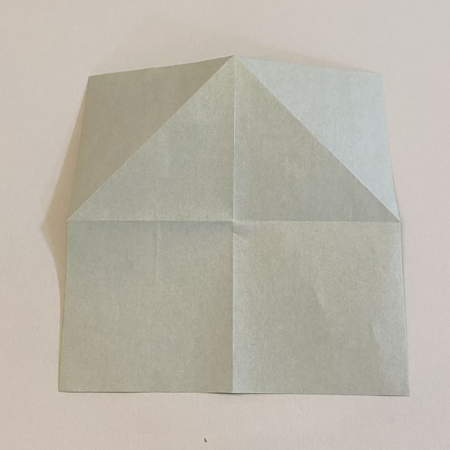 跳ねないカエルの折り紙＊折り方作り方 (6)
