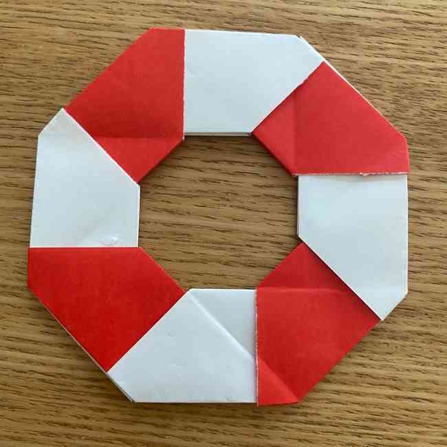 浮き輪の折り紙 簡単な折り方作り方 夏の親子遊びに最適 子供と楽しむ折り紙 工作