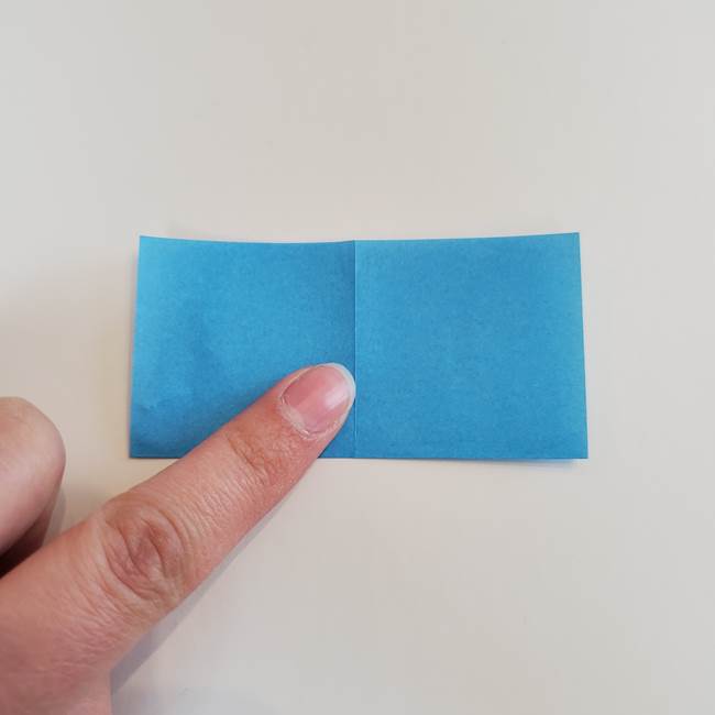 「朝顔(あさがお)のつぼみの折り紙 簡単な作り方折り方」(4)