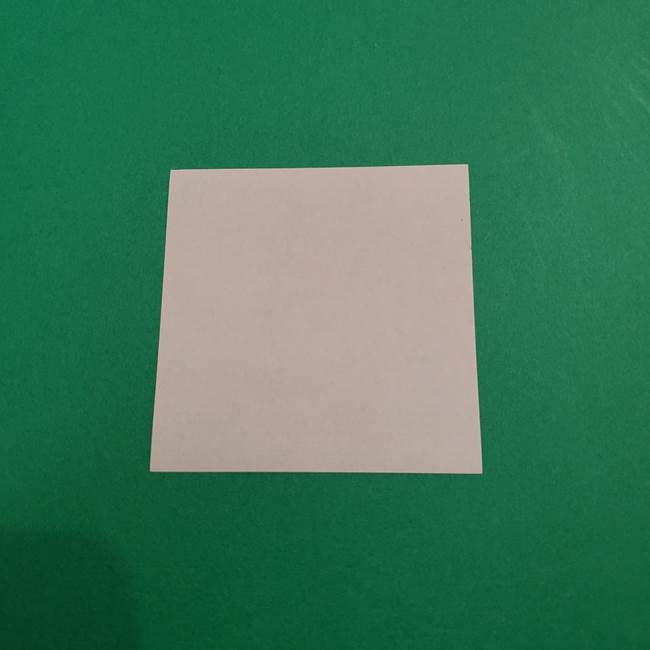 あかざの折り紙 体の作り方(1)