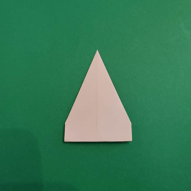 あかざの折り紙 体の作り方(8)