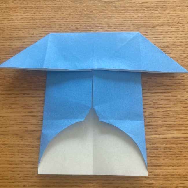 妖怪ウォッチの折り紙 デカニャンの折り方(顔)作り方 (16)