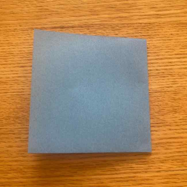 妖怪ウォッチの折り紙 デカニャンの折り方(顔)作り方 (3)