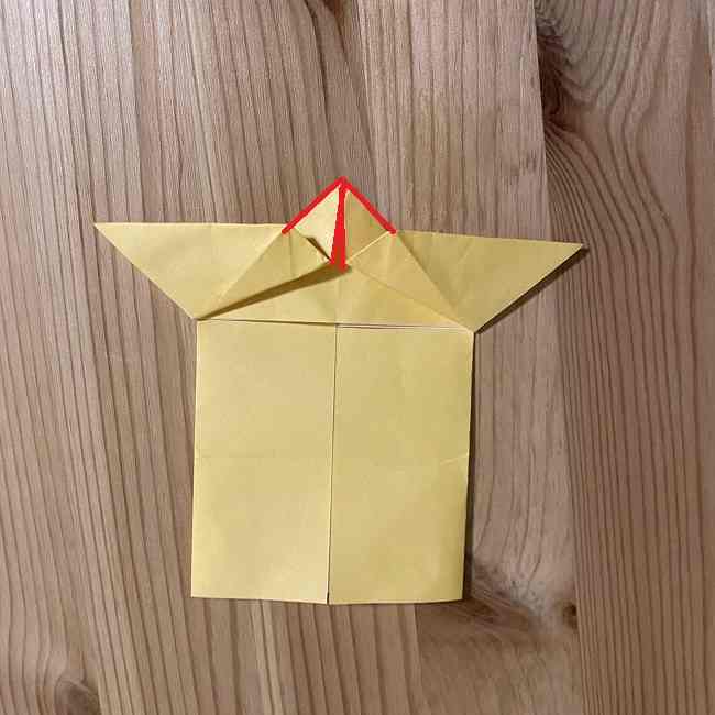 折り紙 コリラックマの折り方作り方 (12)