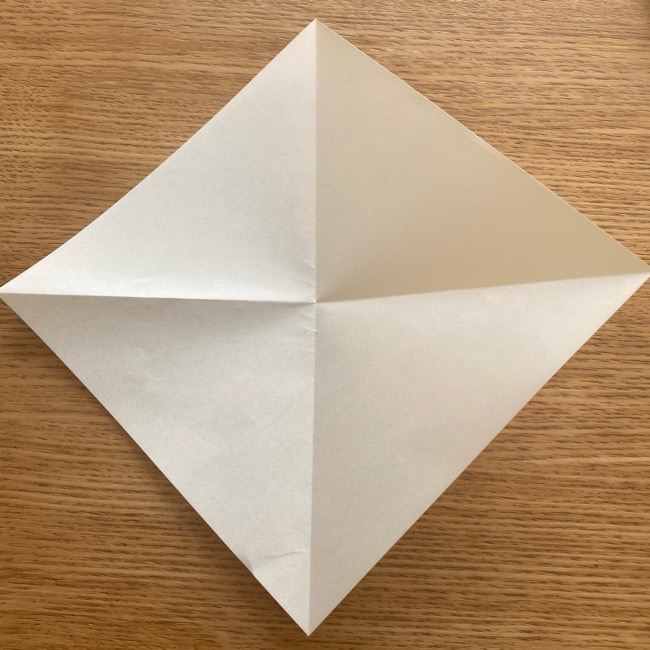 折り紙 パイナップルの簡単な作り方(実の折り方 (4)