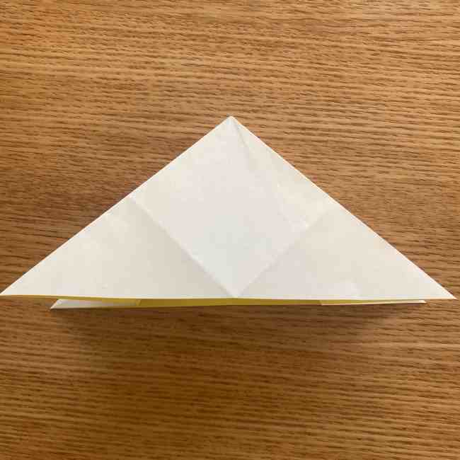 折り紙 皮むきバナナの折り方作り方(立体的) (16)