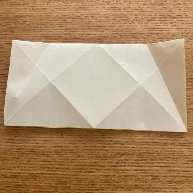 折り紙 皮むきバナナの折り方作り方(立体的) (9)
