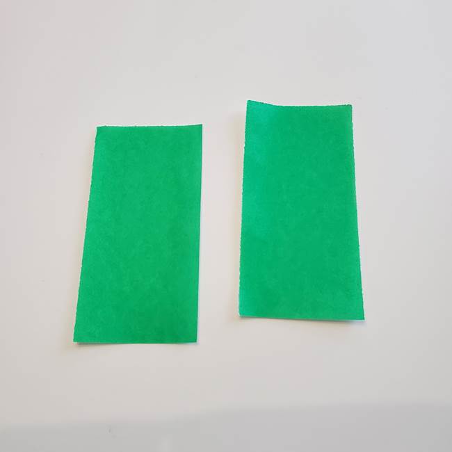 折り紙「カーネーションの葉っぱ」の折り方作り方①葉っぱ(4)