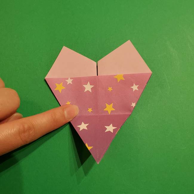 折り紙おもちゃ アイスクリーム カップの作り方折り方②カップ(23)