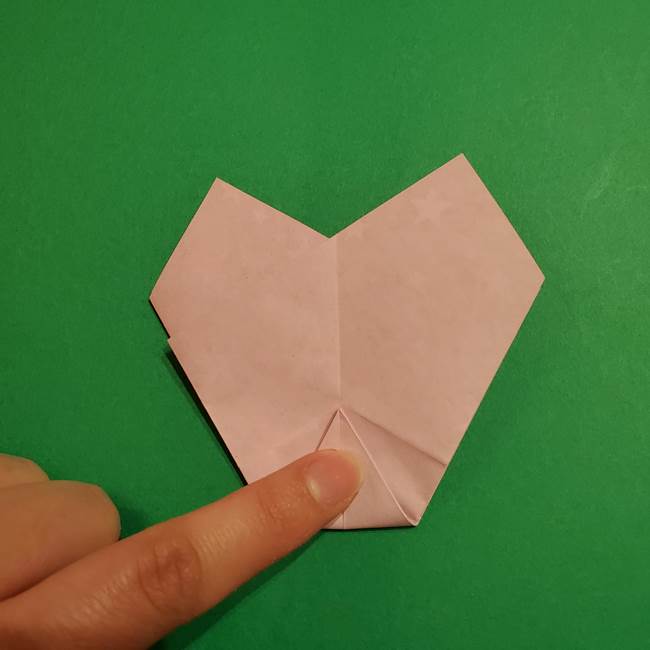 折り紙おもちゃ アイスクリーム カップの作り方折り方②カップ(29)