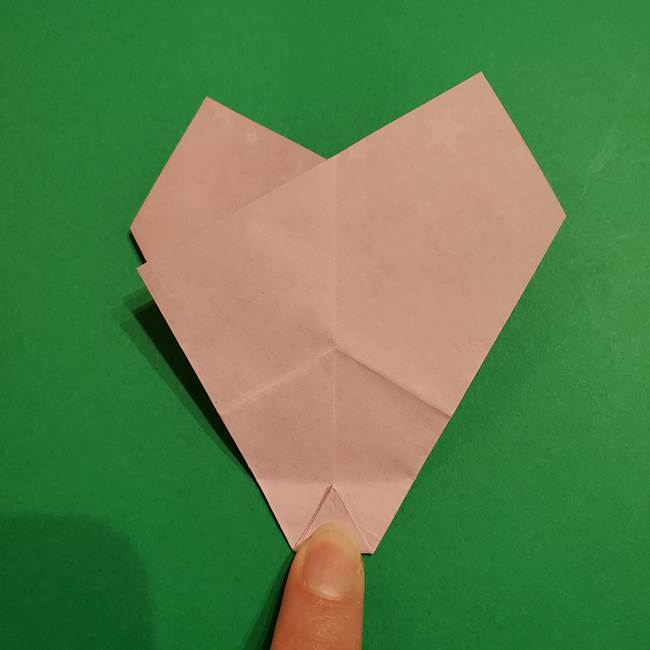 折り紙おもちゃ アイスクリーム カップの作り方折り方②カップ(31)