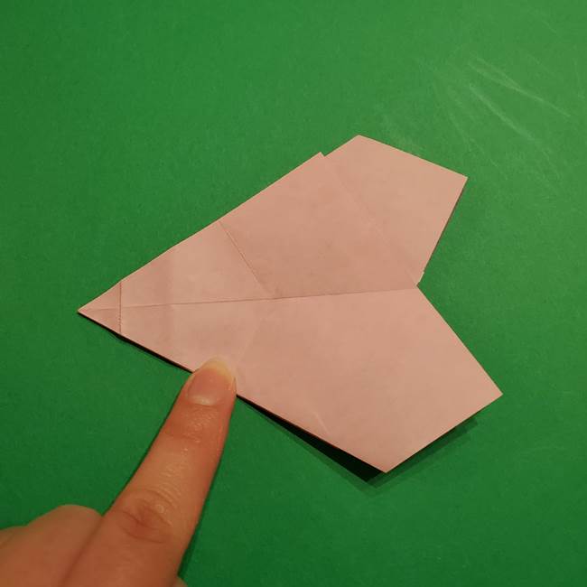 折り紙おもちゃ アイスクリーム カップの作り方折り方②カップ(32)