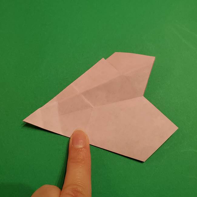 折り紙おもちゃ アイスクリーム カップの作り方折り方②カップ(35)