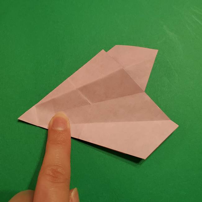 折り紙おもちゃ アイスクリーム カップの作り方折り方②カップ(37)