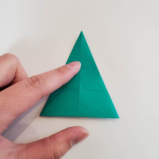 折り紙で朝顔の葉の折り方作り方(12)