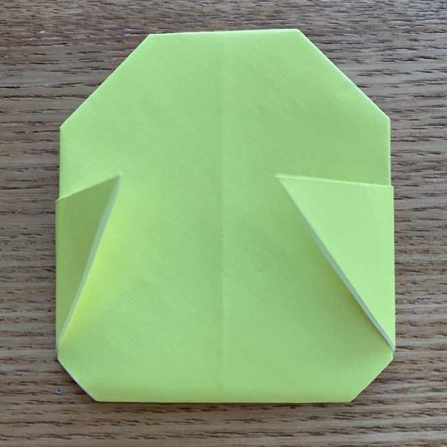 折り紙のキイロイトリの折り方作り方 (14)
