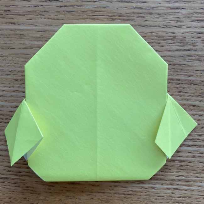 折り紙のキイロイトリの折り方作り方 (20)