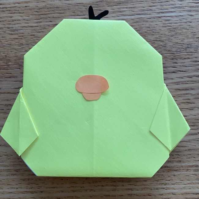 折り紙のキイロイトリの折り方作り方 (25)