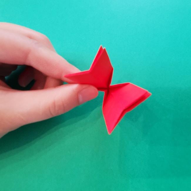折り紙のキティーちゃんの折り方作り方 (19)