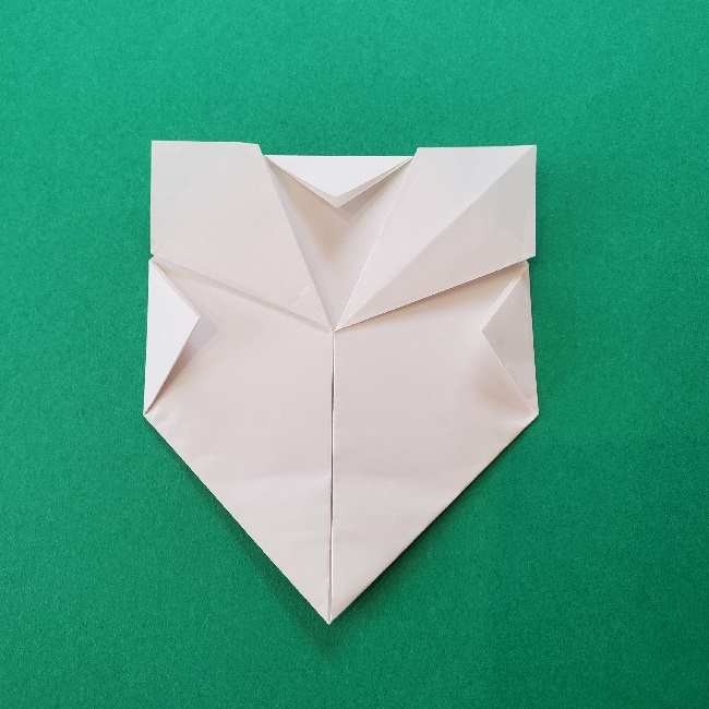 折り紙のキティーちゃんの折り方作り方 (41)