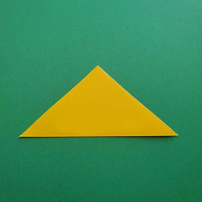 折り紙のダリア 16枚で立体的な折り方①上段(2)