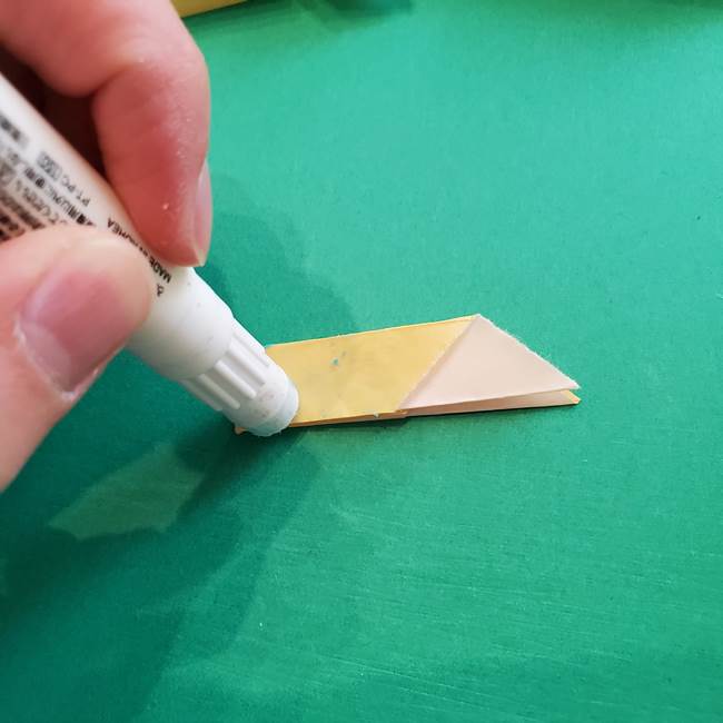 折り紙のダリア 16枚で立体的な折り方③完成(6)