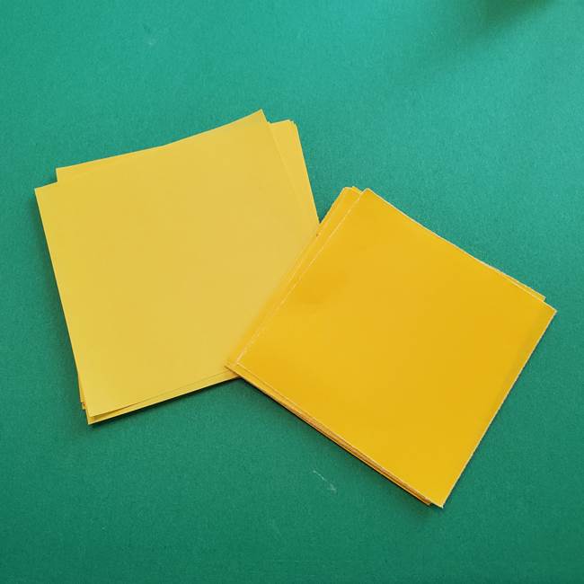 折り紙のダリアは16枚のパーツから作れる♪(1)