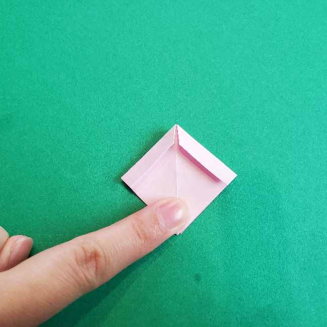 折り紙のチャーミーキティ＊折り方作り方リボン (14)